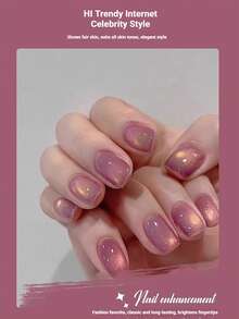 LED UV凝胶指甲油，全息闪粉效果，需浸泡固化，防脱落，闪亮美甲，适合居家DIY和美甲沙龙使用。 - 彩色 - 查看 2