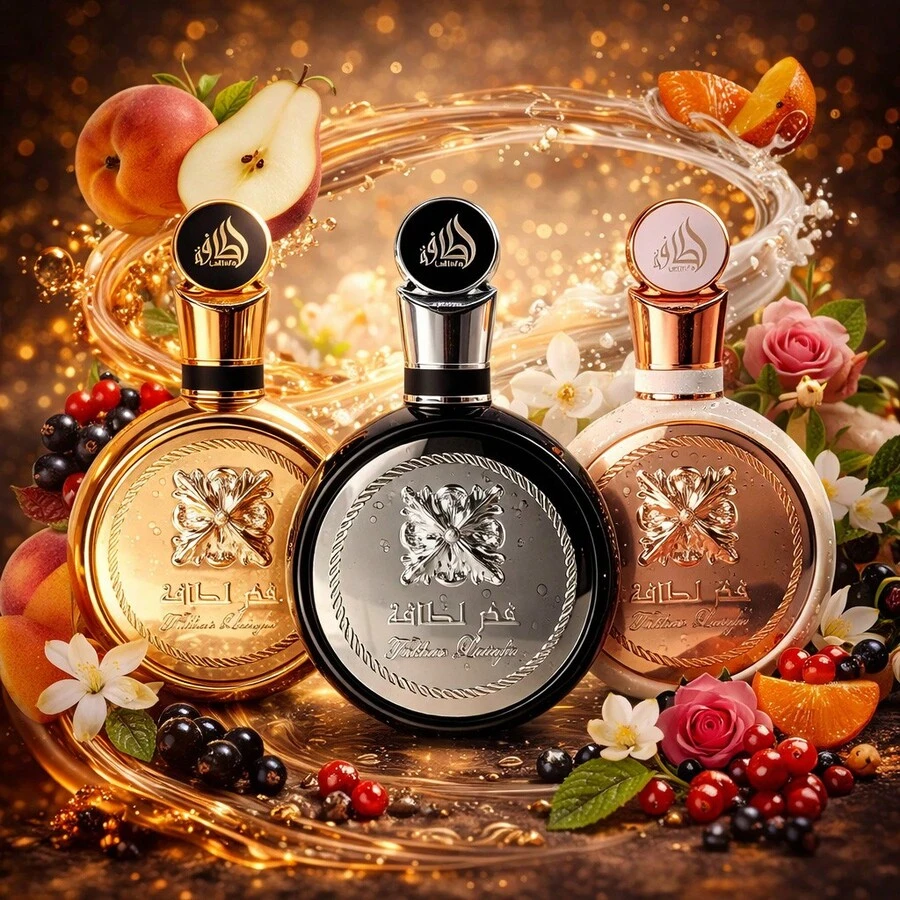 Lattafa Fakhar Lattafa – 3-In-1 Gift Set Eau De Parfum 50ml * 3 Unisex - 東方 - 查看 1