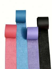 PVC Anti-Slip Sweat-Absorbing Grip Tape, Suitable For Bicycle Handles, Fishing Rods, Tennis Rackets, Badminton Rackets, Etc. Breathable Anti-Slip Grip Tape With Protective Outer Grip - Multicolor - View 6