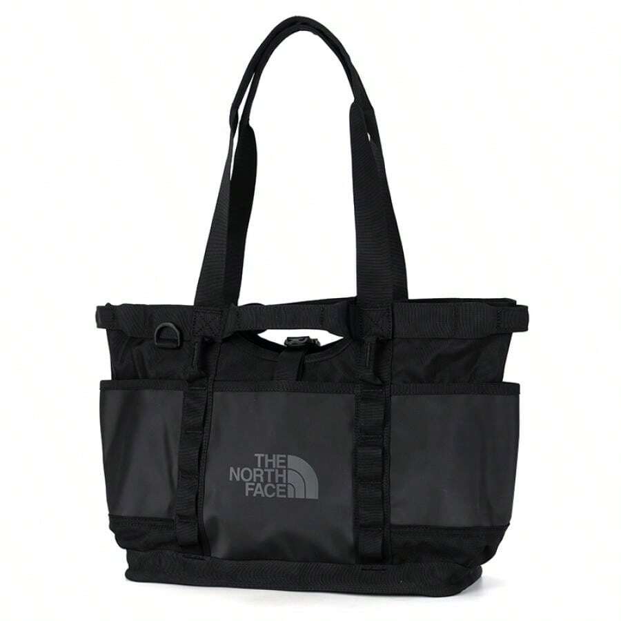 The North Face Tas Tangan Unisex Musim Semi 2026, Tas Jinjing untuk Perjalanan Sehari-hari & Aktivitas Luar Ruangan, BASE CAMP UTILITY TOTE 8GJ7KT0 - hitam - View 1