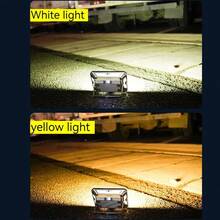 1 pieza Luz de campamento LED portátil recargable, foco de alta potencia para exteriores, iluminación de emergencia impermeable, lámpara colgante para la noche - Multicolor - Ver 3