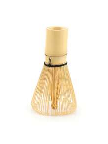 1pc Natural Bamboo Matcha Whisk - Traditional Matcha Starter Kit - Broom Making Tools For Japanese Tea Ceremony - Multicolor - View 6