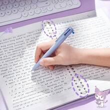 SANRIO 1pc Characters Detachable Spiral Notebook, A5 Lined Practice Book, Copybook, Portable Diary, Planner, Student Prize, Office Supply, Holiday Gift - Sanli - View 8