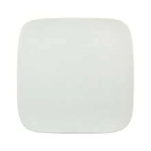 12pcs/Set White Soft Square Porcelain Salad Plates, Dishwasher & Microwave  Rounded Edge Plates For Daily Dining, Appetizer, Dessert & Party Use - Default - View 6