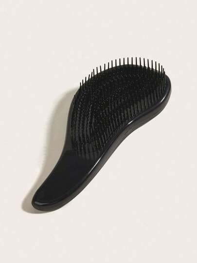 2-Pack Hair Detangling Brush - Easily Detangle Hair - Unisex Best Brush - Suitable For Wet Or Dry Hair (Black/Pink) - Comb, Hairstyling Tool, Hair Accessories - Ideal For Salon, Travel, Back To School, Vacation - Women Hair Accessories, Combs, Brushes