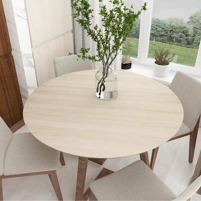 1 Cuộn Giấy Dán Tường PVC Tự Dính, Rộng 21,65 Inch, Màu Gỗ Tự Nhiên | Thích hợp cho Tủ Bếp, Tường Bếp, Chống Thấm Nước, Chống Dầu, Chịu Nhiệt, Dễ Dán, Giấy Dán Tường Trang Trí và Cải Tạo Nhà Cửa, Nhà Bếp, Phòng Tắm, Bàn Làm Việc, Thiết Bị Gia Dụng, Đồ Nội Thất, Giấy Dán Vinyl Dày Chịu Nhiệt
