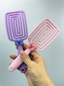 1pc Hollow Butterfly Comb, Suitable For Wet & Dry Hair - Multicolor - View 4