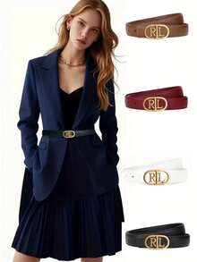 Women's Belt Suitable For Jeans, Casual Pants, Dresses, Fashionable & Versatile - Multicolor - View 7