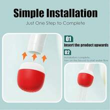 3 piezas Filtro de grifo de carbón activado, purificador de agua anti-salpicaduras para grifo, filtro de agua para grifo de cocina del hogar - Filtro de carbón activado - Ver 7