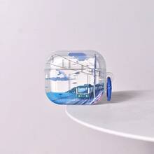 1pc Anime Train/Subway Design Pro 3/ Pro 2 Protective Case, Apple 3/ 4 Protective Cover - Multicolor - View 3