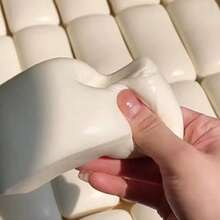 Bánh sữa bò siêu mềm, đồ chơi bóp giảm căng thẳng đàn hồi chậm, bánh sữa chua hình khối, đồ chơi bóp mềm với khả năng giảm căng thẳng kích thích giác quan, thích hợp làm quà tặng thư giãn cho người lớn, đồ chơi mềm mại và dễ thương, giúp giảm lo âu, đồ chơi giảm căng thẳng, món quà hoàn hảo cho các ngày lễ, sinh nhật, Giáng sinh và các bữa tiệc. - A - Xem 5