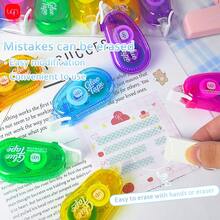 WUQIANNIAN WQN 1 Bộ/6 Miếng Keo Dán Dopamine, Keo Keo Dính Mạnh, Băng Dính Hai Mặt Mini, Thiết Kế Nắp Gập Chống Trượt, Khó Vỡ, Thích Hợp Cho Mùa Học Tập - I - Xem 6