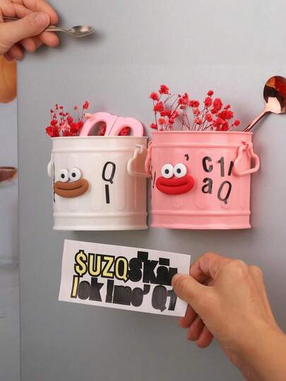 1PC Chic Desk Organizer - Pen Holder & Stationery Storage Box For Office And Student Use Desk Accessories