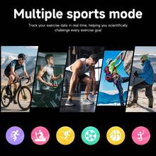 New Multifunction Colorful Smart Watch, 260mAh Large Battery Capacity, Rich Dial Options, Support Calling & Music Playback, Multiple Sports Modes, Remote Camera & Music Control, Perfect Gift For Men And Women - View 6