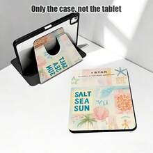 1个海星、乌龟、贝壳、棕榈树图案PU皮革翻盖保护套，带360度旋转支架和笔槽，兼容三星A9/A9+/S9/S9FE/A11/A11+/S11/S10 FE/S10 FE+/S10 Lite、A16 2025、Air 11/13、M3 2025、Mini 7 A17、Pro 2024、Air 11/13、M2 2024、Pro 11/13、M4 2024、Pro 12.9、7/8/9代、10.2、10代、10.9、Air 4/5/6/7/8、10.9、Pro 11、4/5/6代、Mini 6、SE 11、荣耀、Matepad SE 11。 - 彩色 - 查看 7