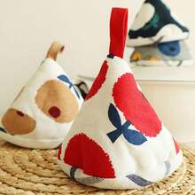 1个耐热三角锅盖搪瓷锅柄套烤箱手套微波炉手套 - 查看 5