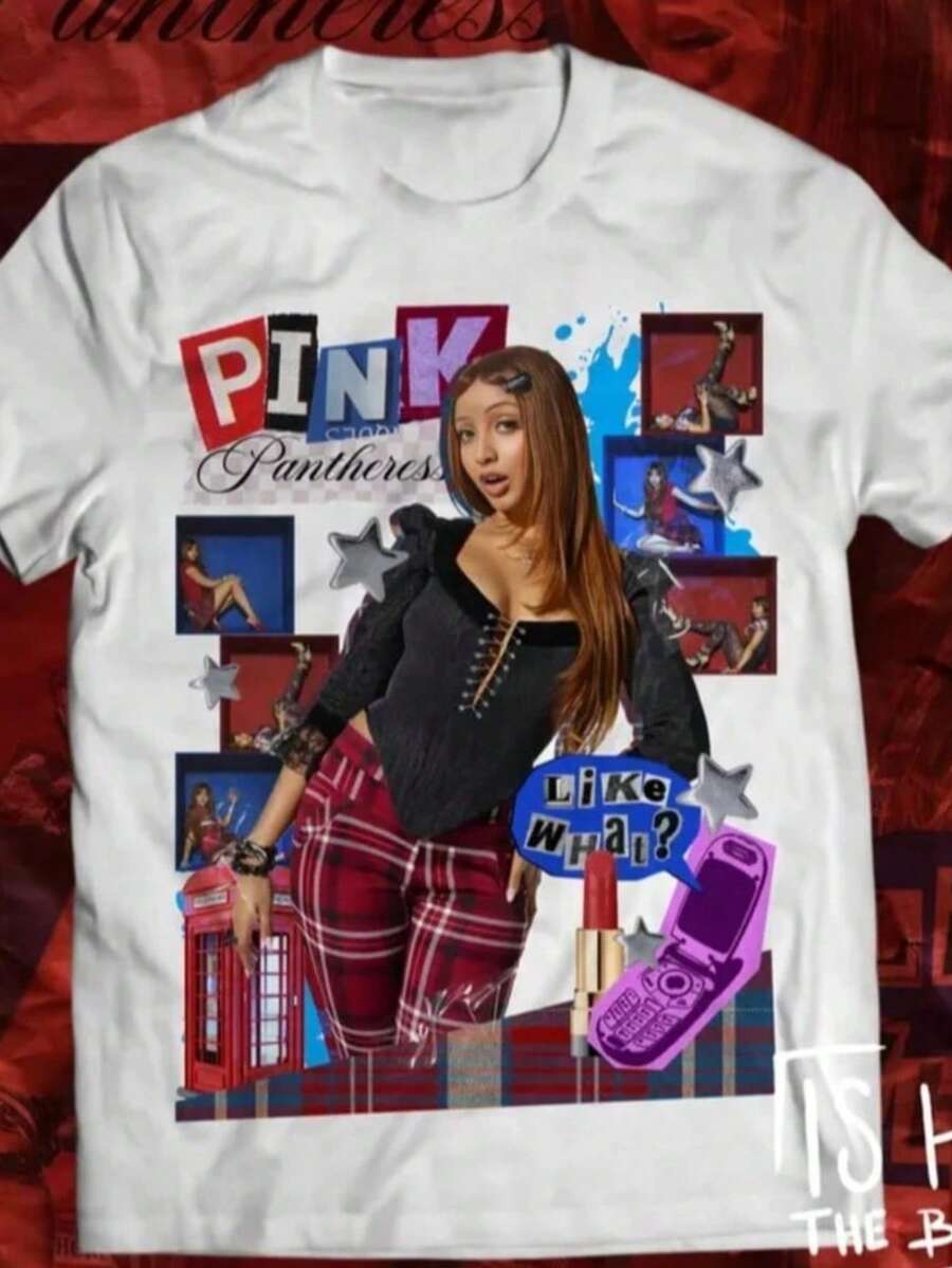 PINKPANTHERESS - Fancy That! Shirt - 白色 - 查看 1