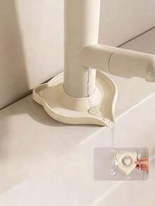 Silicone Faucet Splash Guard, Waterproof Anti-Splash, Prevent Water Accumulation And Backflow, Cartoon Design, Leak-Proof Sealing Faucet Gasket - Multicolor - View 2