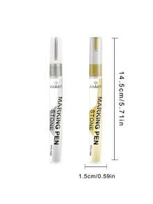 Specialized Gravestone Restoration Pen, Designed To Repair Faded Or Blurred Inscriptions, Ensuring Carved Text Remains Vibrant Forever, Suitable For Gravestones And Monuments - Multicolor - View 9