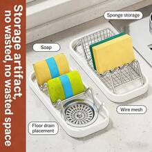 Giá đựng xà phòng hình chữ W bằng thép không gỉ bán chạy nhất, giá để xà phòng nhà tắm sáng tạo, giá đựng xà phòng gia dụng bán sỉ - 1 cái - Xem 4