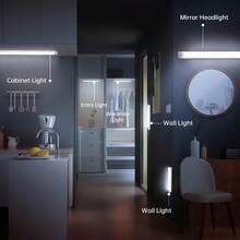 2pcs LED Motion Sensor Lights, USB Rechargeable, 3 Color Modes, Dimmable, Large Battery Capacity, Ideal For Bedside, Nightlight, Hotels And Bars - 2PCS - View 10