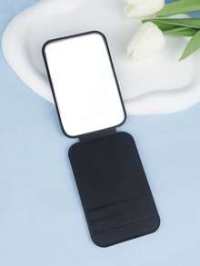 1 Pc Mini Mirror For Wallet Boys And Girls Portable Compact Mirror Folding Design, Suitable For Travel Makeup And Personal Use - Multicolor - View 7