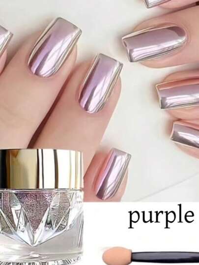 高光闪粉指甲粉，极光粉，珠光仙女粉，适合音乐节，女士适用