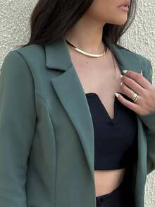 Women Coats - Verde militar - Ver 6