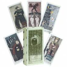 Meneghetti Tarot Cards, Vintage Style Fortune Telling Divination Cards, 78 Cards Included - Multicolor - View 1