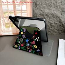 A Protective Tablet Case With Pen Holder Compatible With IPad 10.9/10.2/ Air 5th Gen/Pro11/10th/9.7/Air 2/ (7th Gen)/ (8th Gen)/ Air 4/5/ Pro 11/ 10th Generation 10.9-Inch 2022 Smart Case/ Air 13(M3 2025)/ Air 11(M3 2025)/ Air 11(M3 2025)/ 11(A16 2025)/ Auto Sleep/Wake Function/Stylish Tablet Accessories - Multicolor - View 7