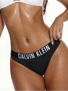 Calvin Klein Intense Power Women's Bikini Bottom Black - Black - View 1