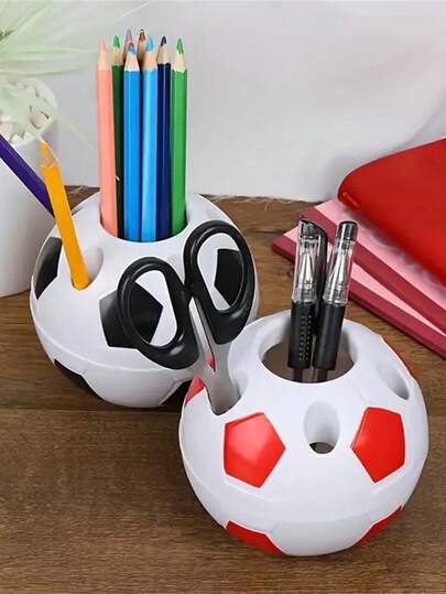 2pcs Durable & Multifunctional Desktop Storage Box, Suitable For Office, School And Other Occasions