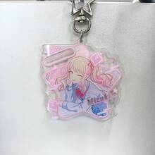 1pc Cute Cartoon Character Keychain With School Uniform Design, Durable Acrylic Pendant, Suitable For Women, Birthday/Holiday/Christmas Gift Accessory - Multicolor - View 16