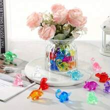 5/30/50pcs Mini Resin Dinosaur Figurines - Random Color, Decorative For Vases, Aquariums And Terrariums | Vibrant Decor | Colorful Small Dinosaur Sculptures Suitable For Themed Rooms, Gardens, Terrariums And Small Accessories - A - View 2
