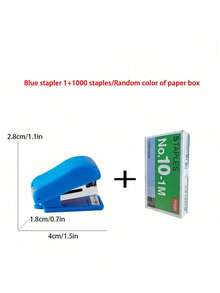 Mini Stapler Set, Compact Stapler For Student Use, Labor-Saving Stapling Tool For Paperwork, Mini Office Stapler Supplies - Multicolor - View 18