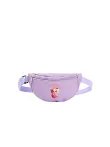 1 Stück Mädchen Hüfttasche mit süßem Barista & Cappuccino Motiv, Umhängetasche, Brusttasche, geeignet für Alltag, Outdoor, Reisen, Wandern, tragbar, ideales Geschenk - 2045 Kaffeemädchen - Übersicht 22