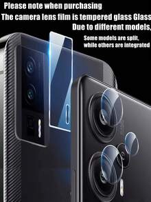 2 piezas Protector de lente ultra claro de vidrio, compatible con Samsung Galaxy S25, S24, S23 Plus/Ultra, A16, A26, A36, A56, dureza 9H, protector de lente de cámara anti-explosión y anti-arañazos, regalo de primavera - transparente - Ver 3