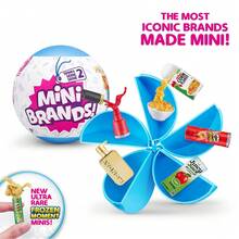 ZURU 5个惊喜迷你品牌神秘胶囊，超市或食品系列可选，逼真的迷你食品和杂货模型，微景观展示，成人收藏礼品 - 彩色 - 查看 16