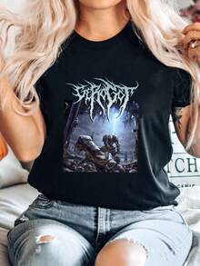 Maglietta da donna con stampa, Maglietta Gerogot taglia XL, Spawn Of Possession Disavowed Decrepit Birth Nile - nero - Visualizzare 1