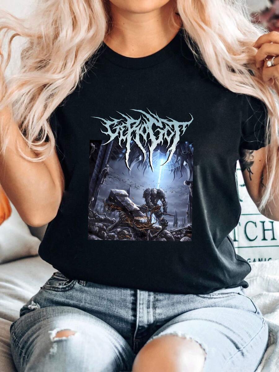 Maglietta da donna con stampa, Maglietta Gerogot taglia XL, Spawn Of Possession Disavowed Decrepit Birth Nile - nero - Visualizzare 1