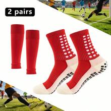 Bộ dụng cụ thể thao 1 món (bao chân bóng đá dán + tất giữ ấm), chất liệu dệt kim cao cấp, ôm sát chân hiệu quả. - Nhiều màu - Xem 12