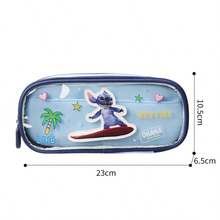 Hộp bút Disney Stitch, túi đựng văn phòng phẩm dung tích lớn, hộp đựng đồ dùng học tập cho học sinh trung học. - Mảnh duy nhất - Xem 6