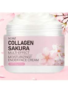 YCHZ 60克樱花保湿霜，蕴含维生素A、维生素E和甘油——深层滋润干燥紧绷的肌肤；适合所有肤质（包括更年期和敏感肌肤）。 - 60g - 查看 8