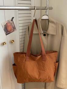 Fashionable Men's Bag New Arrival, Casual Retro Canvas Shoulder Tote Bag - Multicolor - View 14