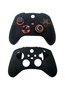 1 Set Compatible With XBOX Series S/X, 1 Controller Protective Cover + 10 Joystick Cap Covers, Anti-Slip, Anti-Dust, Anti-Sweat, Anti-Scratch, Enhances Gaming Experience - View 2