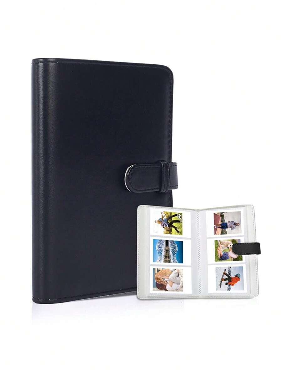 Sổ album ảnh mini 256 ngăn dành cho máy ảnh Fujifilm Mini 11 90 70 50S 26 25 9 8+ 8 7S, màu xanh dương