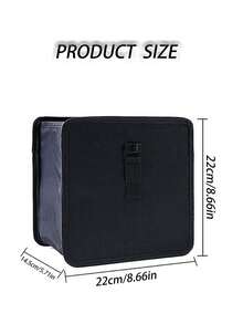 Hanging Car Trash Can, Foldable Waterproof Car Seat Back Storage Box, Leak-Proof Car Garbage Bin With Adjustable Straps, Universal Car Interior Organizer,Car Interior Storage Solution - Storage Bag - View 7