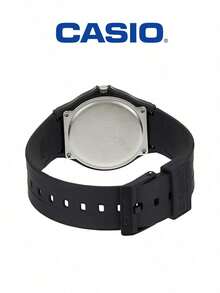 Đồng hồ đeo tay nam Casio kiểu dáng thường ngày - Mặt đen hiển thị ngày, dây đeo nhựa đen, chống nước 50M, phù hợp cho trang phục thường ngày MW-59-1B - màu đen - Xem 7