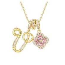 Dây chuyền hình cỏ bốn lá may mắn khắc tên riêng, thiết kế tối giản, đa năng, phù hợp để đeo hàng ngày, hẹn hò, dự tiệc. Món quà lý tưởng cho phù dâu, bạn thân, người yêu, mẹ. - G - Xem 19
