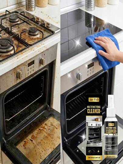 مادة تنظيف متعددة الأغراض، منظف منزلي للمطبخ والمنزل، يزيل الشحوم والبقع بفعالية على مختلف الأسطح، ينظف الأوساخ بلطف، يساعد في تنظيف المنزل بأكمله، يزيل الروائح دون إتلاف المواد